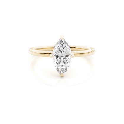 Yellow Gold Diamond Engagement Rings