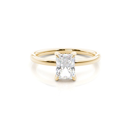 Yellow Gold Halo Rings Engagement Rings