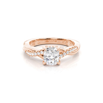 Cushion Cut Diamond Engagement Rings