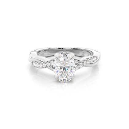 Oval Diamond Engagement Rings