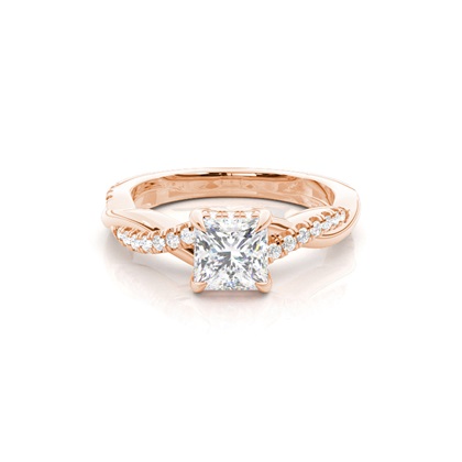 Princess Cut Diamond Engagement Rings