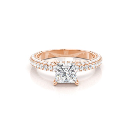 Princess Cut Diamond Engagement Rings