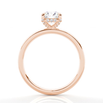 Rose Gold Diamond Engagement Rings