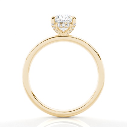 Cushion Cut Diamond Engagement Rings - 