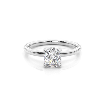 Cushion Womens Diamond Engagement Rings