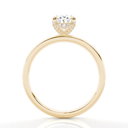 Oval Cut Diamond Engagement Rings 