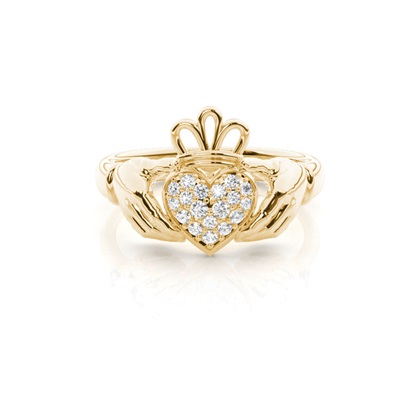 Yellow Gold Everyday Diamond Rings