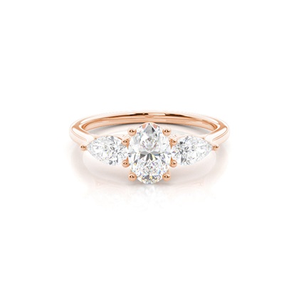 Rose Gold Diamond Rings
