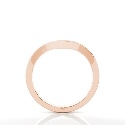 Women's Rose Gold Wedding Rings