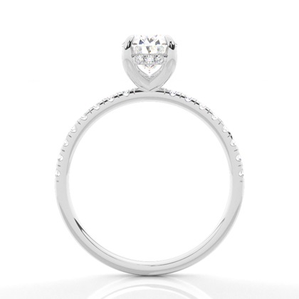 Oval Diamond Engagement Rings