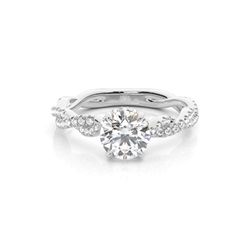 Verlobungsringe mit verstecktem Halo-Diamant