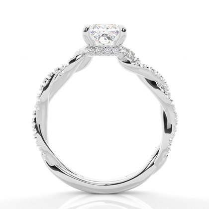 2.00 Carat Halo Verlobungsringe