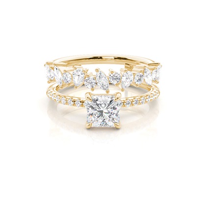 Yellow Gold Diamond Rings