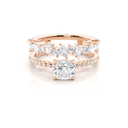 Cushion Diamond Rings