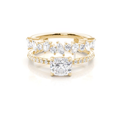Cushion Diamond Rings