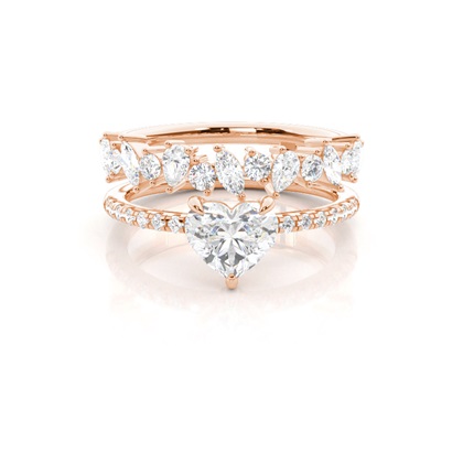 Rose Gold Diamond Rings