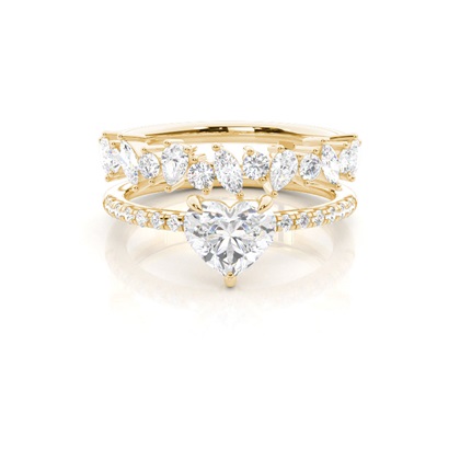 Yellow Gold Diamond Rings