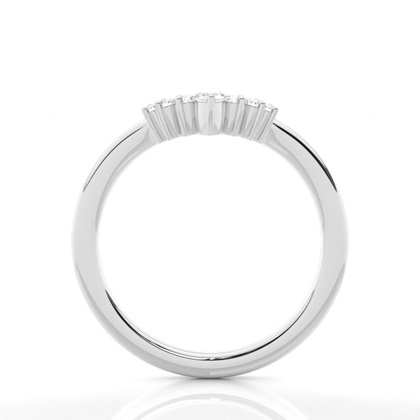 1,8 mm hrebenový pásek ve tvaru diamantu v mírném komfortním strihu