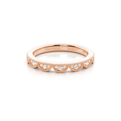 diamant Svatební Vintage Band