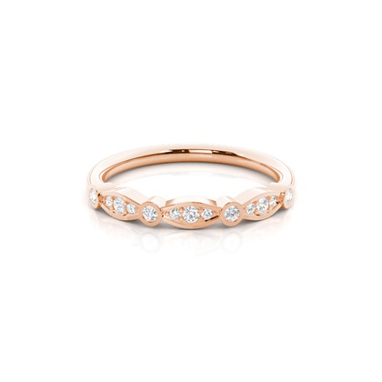 diamant Svatební Vintage Band
