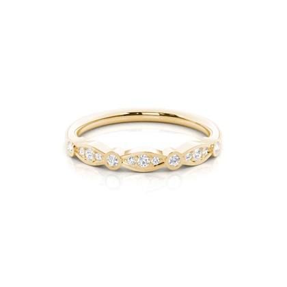 diamant Svatební Vintage Band