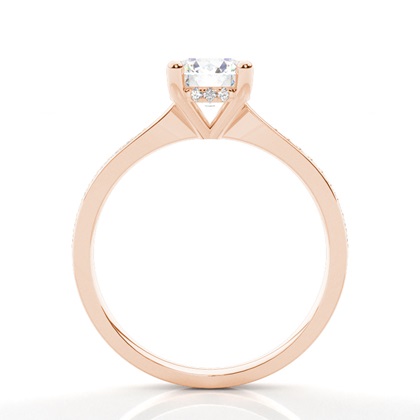 Verlobungsringe mit verstecktem Halo-Diamant