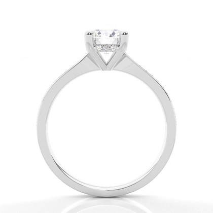 Verlobungsringe mit verstecktem Halo-Diamant
