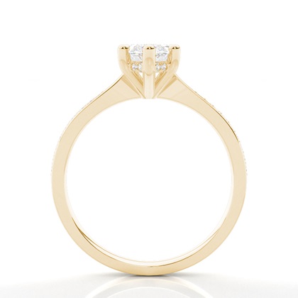 Yellow Gold Diamond Rings