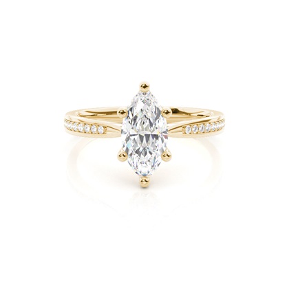 Yellow Gold Diamond Rings
