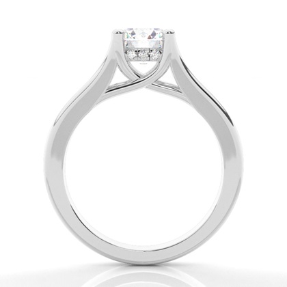 3.00 Carat Weißgold Halo Verlobungsringe