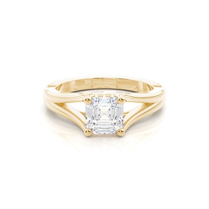 2.00 Carat Gelbgold Halo Verlobungsringe