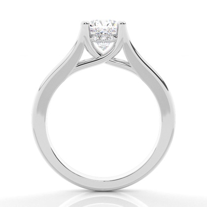 2.00 Carat Platin Halo Verlobungsringe