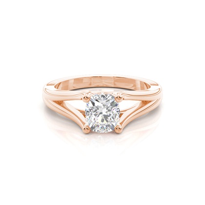 3.00 Carat Rotgold Halo Verlobungsringe