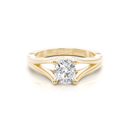 2.00 Carat Gelbgold Halo Verlobungsringe
