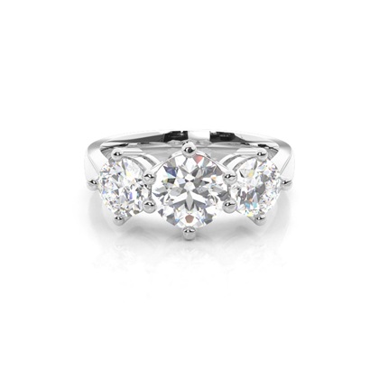 White Gold Diamond Engagement Rings