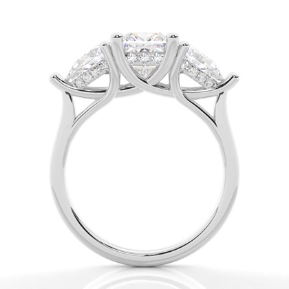 Prinzessin Platin Trilogie Verlobungsringe