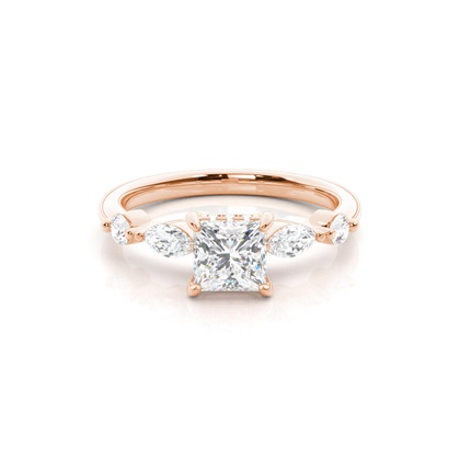 Princess Cut Diamond Rings