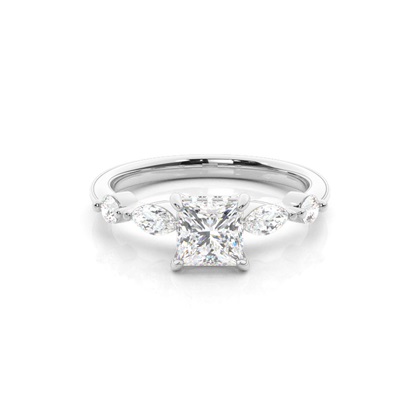 Princess Cut Diamond Rings