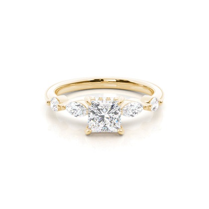 Yellow Gold Diamond Rings