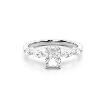 Radiant Diamond Rings
