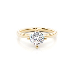 Hidden Halo Diamond Engagement Rings