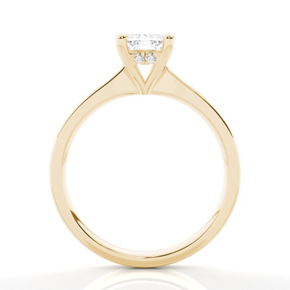 Emerald Cut Diamond Rings