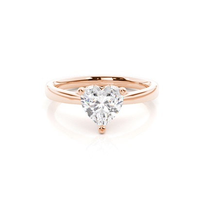 2.00 Carat Rotgold Halo Verlobungsringe