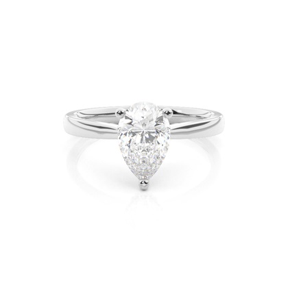 3.00 Carat Platin Halo Verlobungsringe