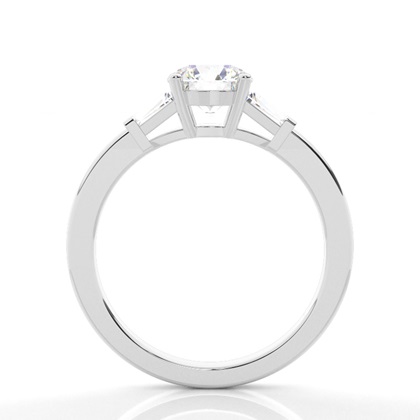 1.00 Carat Weißgold Trilogie Ringe