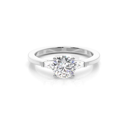 White Gold Diamond Engagement Rings