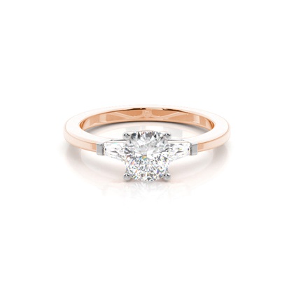 Rose Gold Diamond Engagement Rings