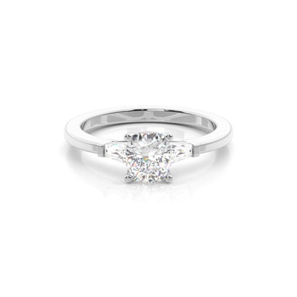 White Gold Diamond Engagement Rings