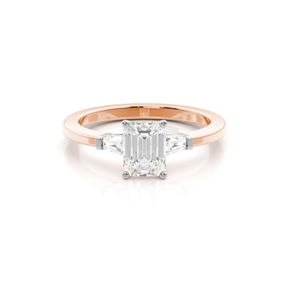 Rose Gold Diamond Engagement Rings