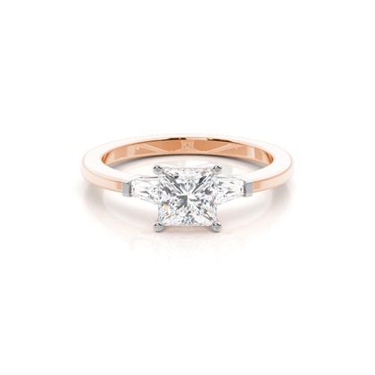 Rose Gold Diamond Engagement Rings